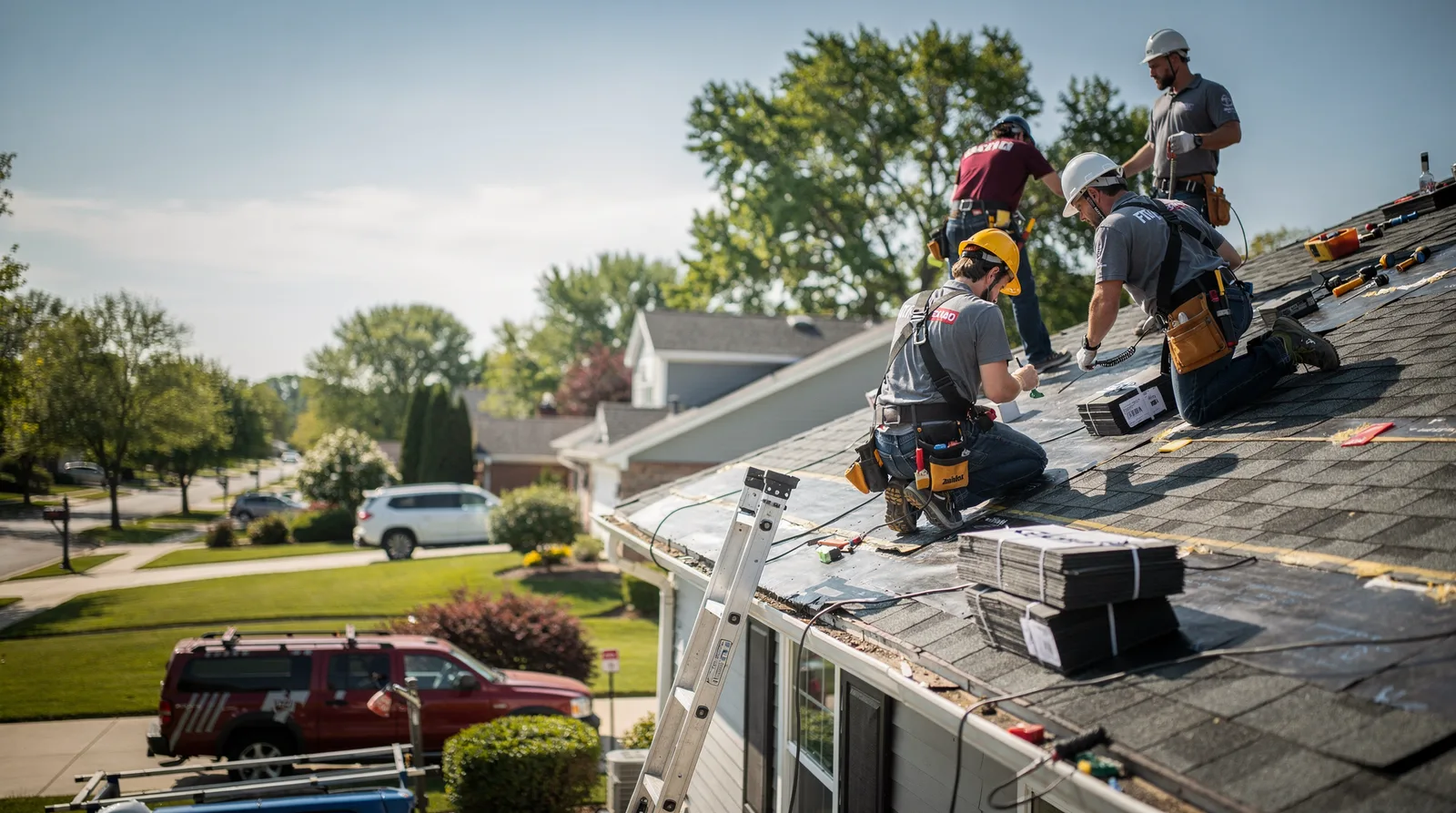 Roof Repair in Lawrenceville, IL around you
